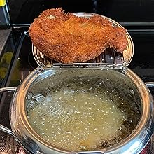 Tonkatsu on the rack
