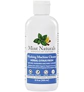 Mint Naturals Clean Cycle – Natural Washing Machine Cleaner &amp; Deodorizer, Liquid HE Front Load &amp; ...
