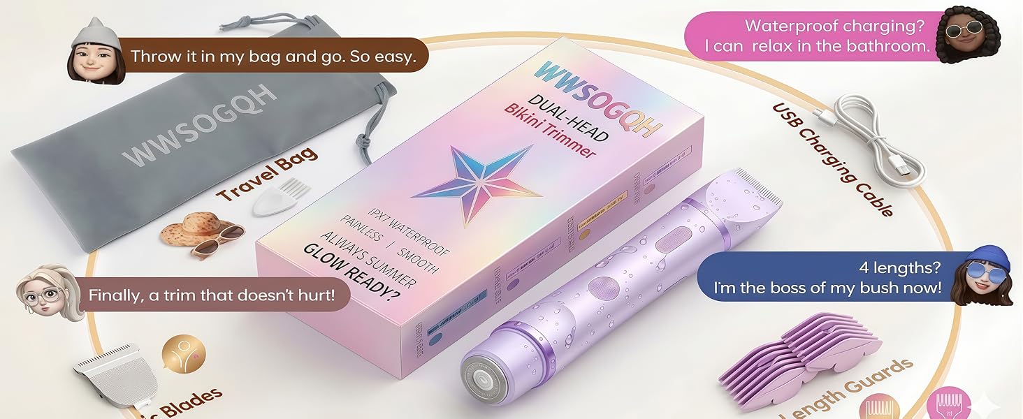 Bikini Trimmer for Women