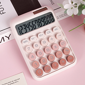 Calculator pink-3.3