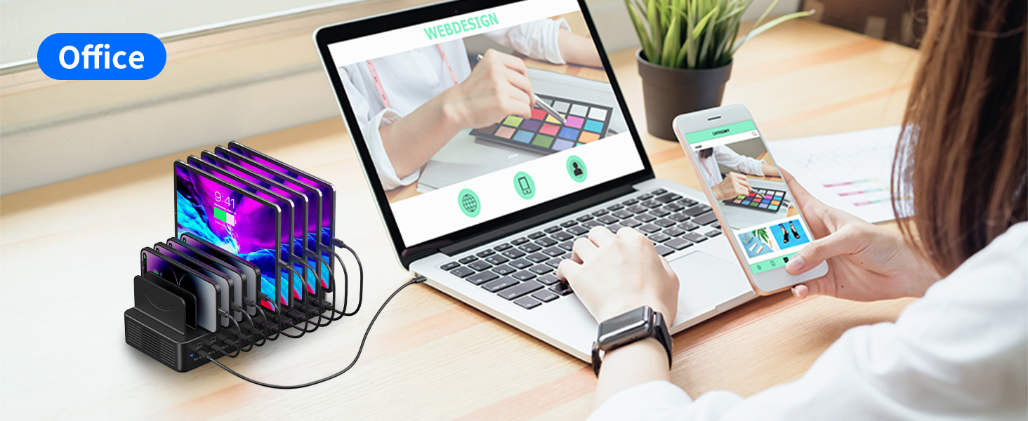 phone charging station