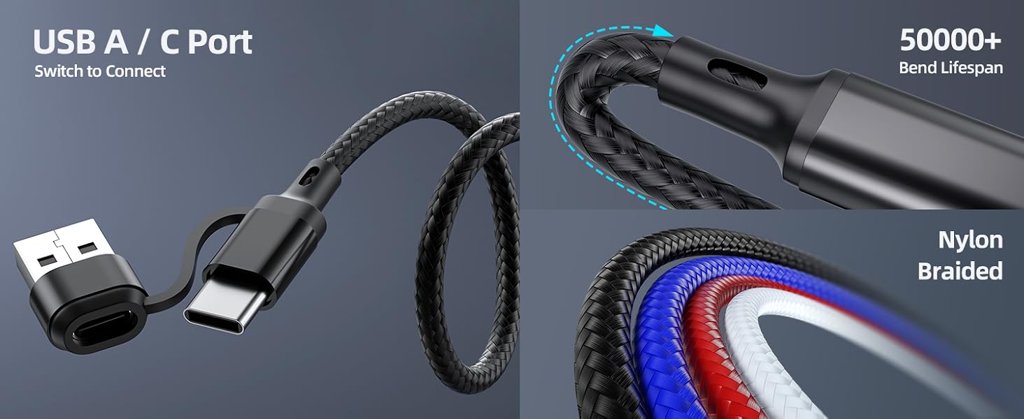 charging cords for multiple devices