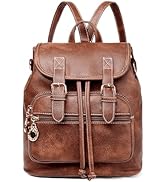 Dora &amp; Liz Mini Backpack Purse for Women Leather Fashion Cute Small Backpacks Lightweight Travel ...