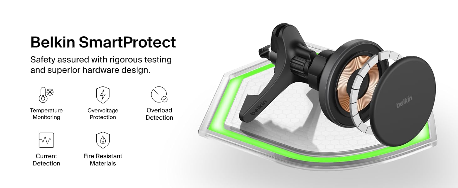 Wireless Charging Car Vent Mount