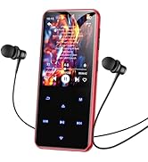 AGPTEK 64GB MP3 Player with Bluetooth, M3 2.4 inch Music Player with Speaker and FM Radio, Touch ...