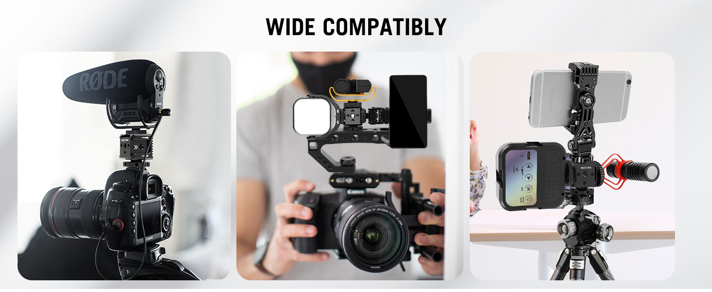 led light cold shoe mount