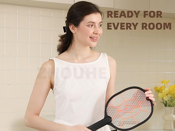 Electric Fly Swatter 2 Pack (Black &amp;amp; Gray)