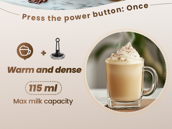 Electric Milk Frother and Steamer