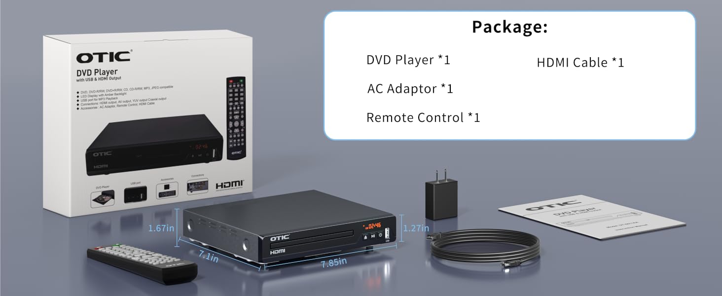 HDMI dvd player