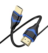 ApoJodly 4K HDMI Cable 4FT, High Speed HDMI 2.0 Cable 4 Foot Ultra HD HDMI to HDMI Cord 4K@60Hz, ...