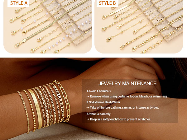 gold bracelet for women