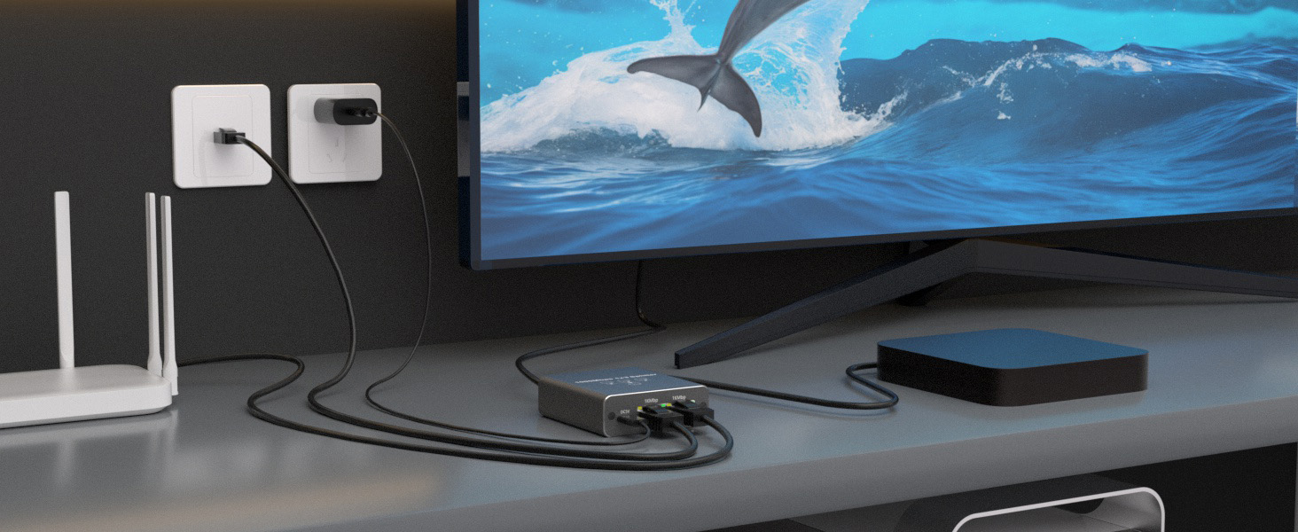 LAN ethernet splitter