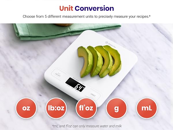 Covert the measurement units from oz to g easily.