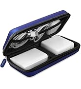 iMangoo Shockproof Travel Essentials Organizer Charger Case, Space-Optimized Zipper Electronics A...