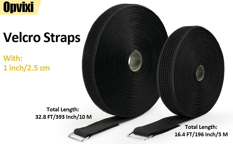 hook and loop straps