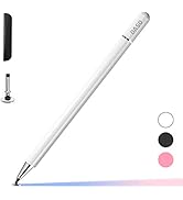 OASO Stylus Pen for Touch Screens, Disc Tip &amp; Magnet Cap Styli Pencil Compatible with Apple iPad ...
