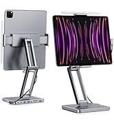 INVZI MagHub 8-in-1 Docking Station for iPad Pro and Android Tablets, USB C Hub Stand with Adjust...