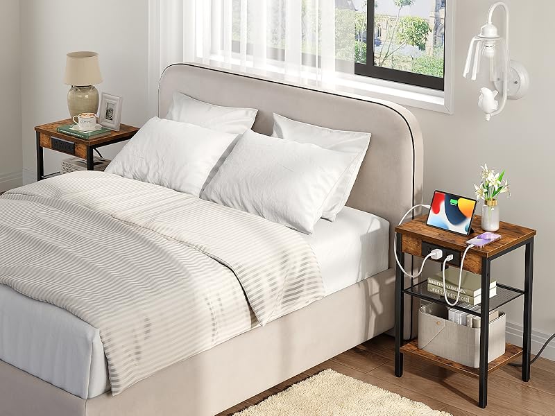 BF112BZP201 bedside tables nightstand set of 2