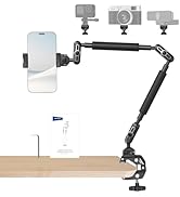 NEEWER 22" Magic Arm w Desk C Clamp, Overhead Camera Mount with Articulating Mic Boom Arm 1/4" 3/...