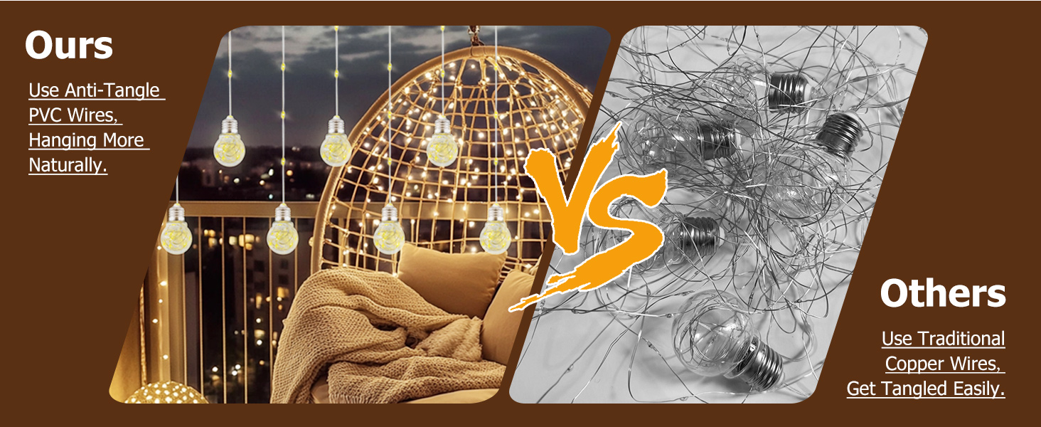 wishing ball curtain lights