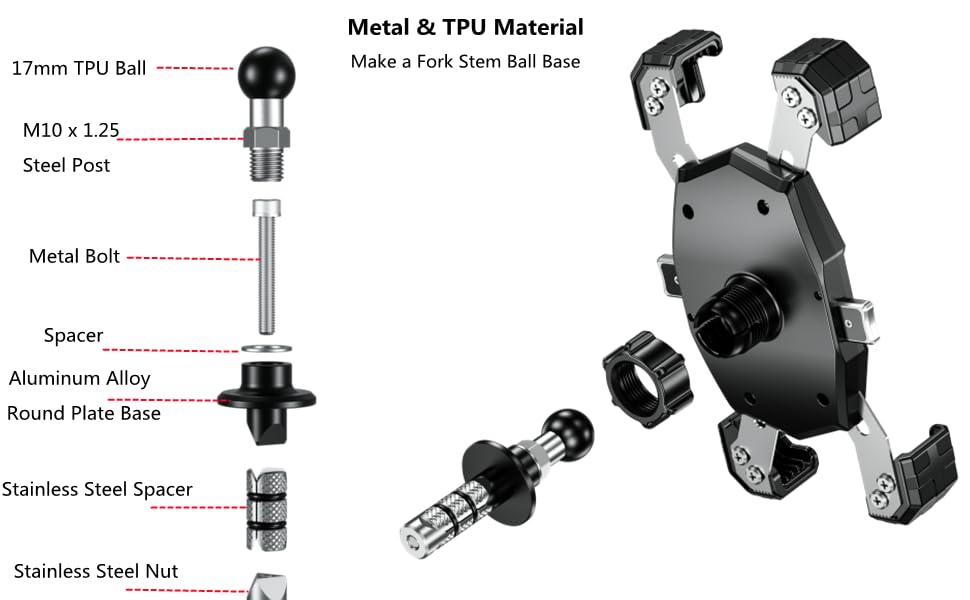 motorcycel phone holder