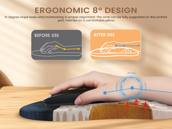 arm rest for desk keyboard mat keyboard and mouse rest ergonomic wrist rest keyboard wrist pad