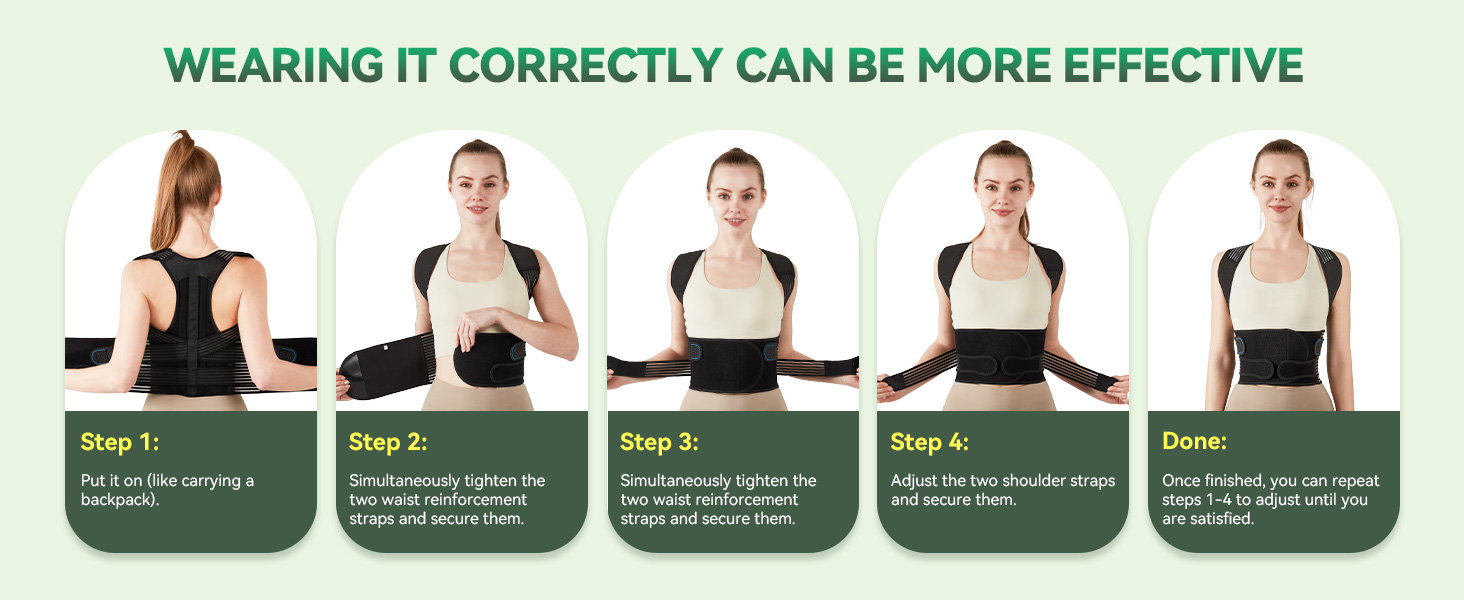 back posture corrector for men