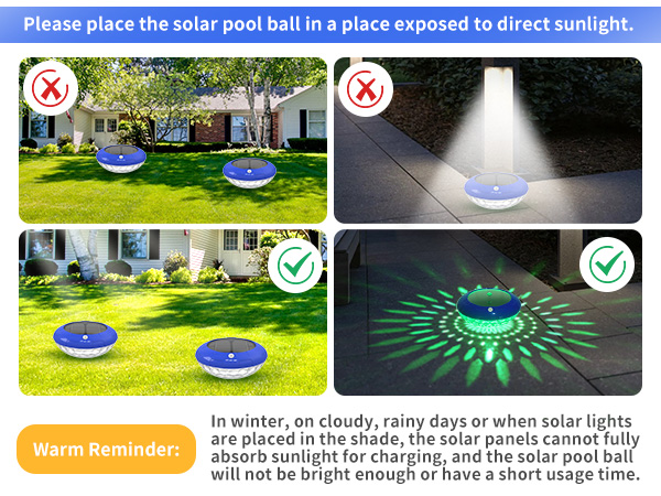 pool lights that float