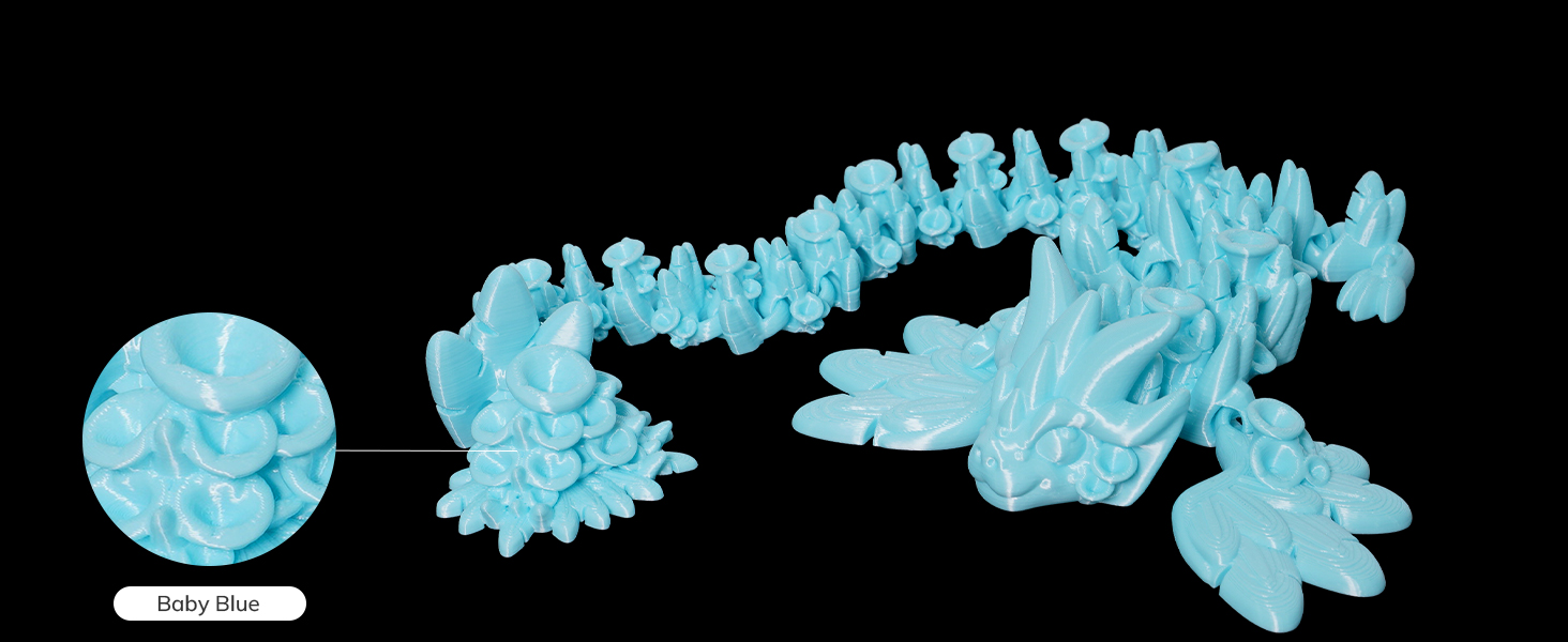 Silk baby blue