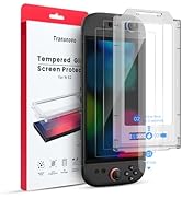 TRANSNOVO Screen Protector for Nintendo Switch 2 2025 [9H Hardness] Tempered Glass Easy to Instal...
