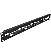 UCTRONICS 1U Rack for Raspberry Pi, 19" Rackmount Supports 1-4 Units of All Raspberry Pi B/B+ Models