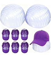 Homoyoyo 10Pcs Hat Holder Hat Shaper Insert,Baseball Cap Have Display Holder Clear Inner Support ...