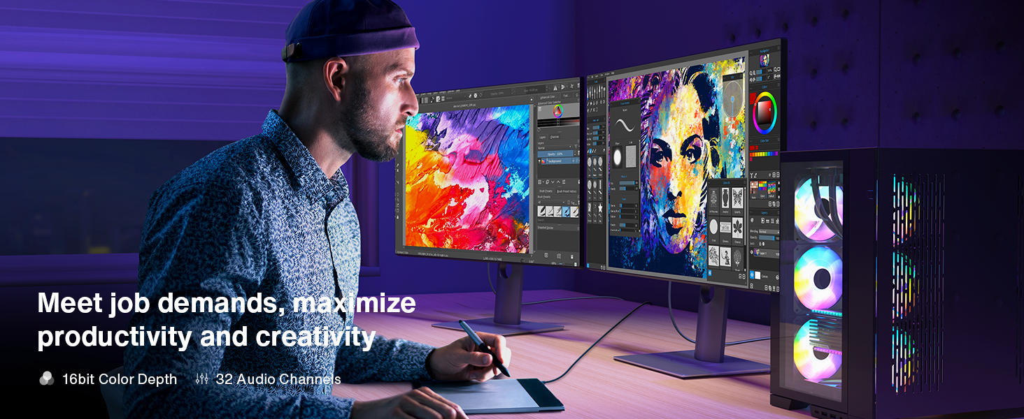 8K displayport cable 1.4