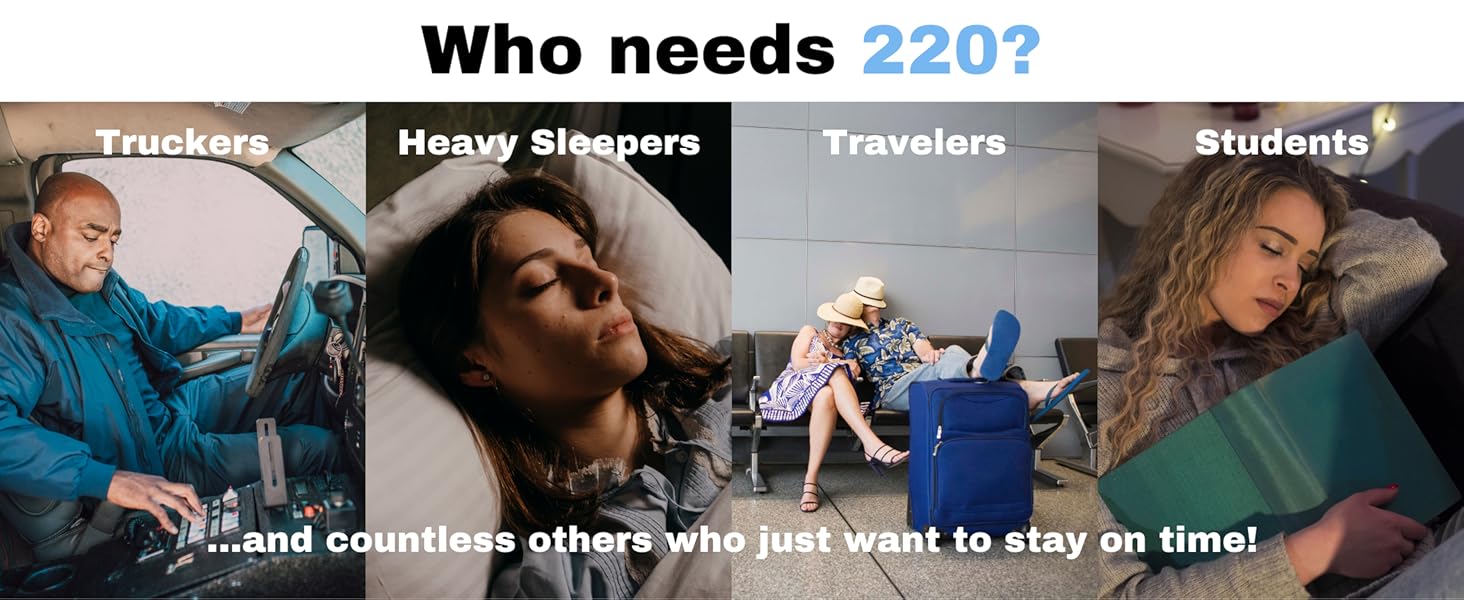 Who needs Screaming Meani 220? Truckers, Heavy Sleepers, Students and more!