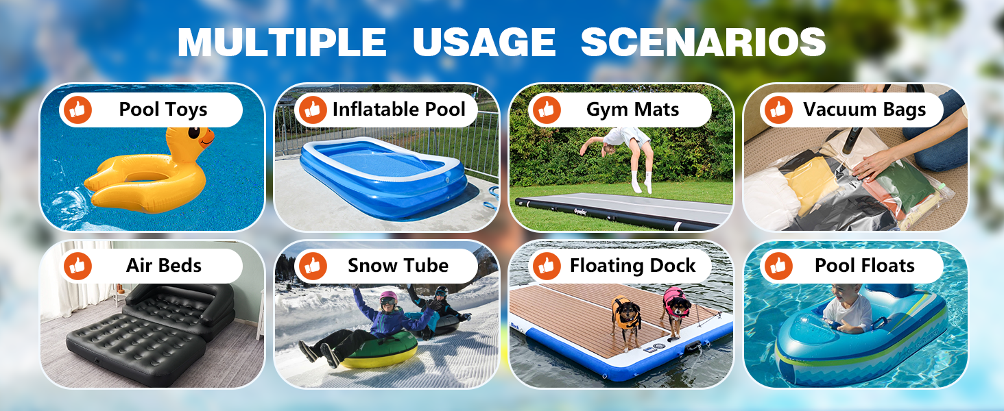 Electric Air Pump for Inflatable Gymnastics Mat