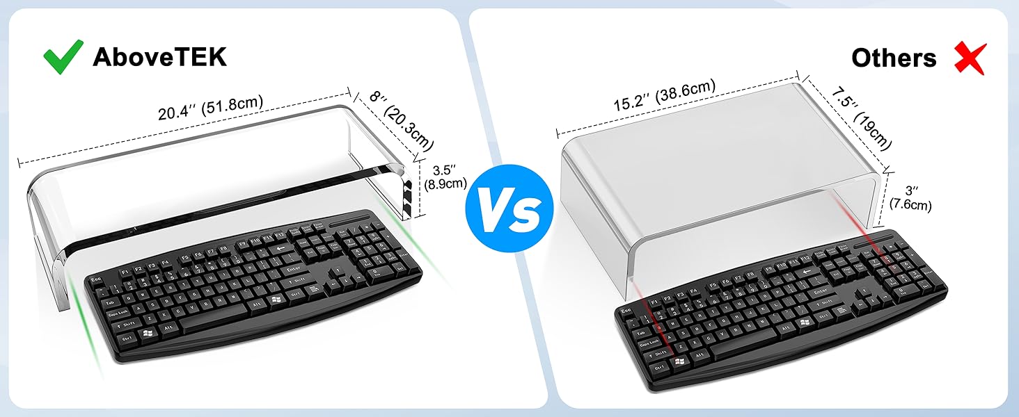 Acrylic Monitor Stand