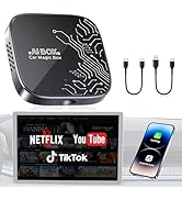 4-in-1 Wireless CarPlay Adapter for Streaming Netflix/YouTube/TikTok/TF Card, 2026 Magic Video AI...