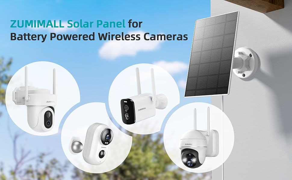 Continuous Power Supply for Security Camera