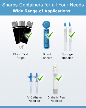 sharps containers for home use, sharps disposal container, sharp containers for needles