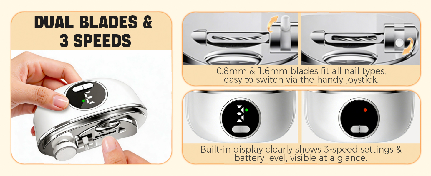 Electric nail clipper