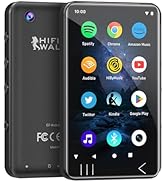 HIFI WALKER G7 Android 13 MP3 Player with Bluetooth &amp; WiFi, 3GB RAM, 144GB Total Storage, 4” Touc...