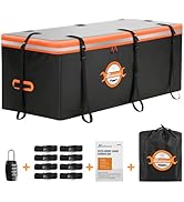 Sailvono Hitch Cargo Carrier Bag 20 Cubic Feet 100% Waterproof Cargo Bag for Hitch Carrier, PVC H...