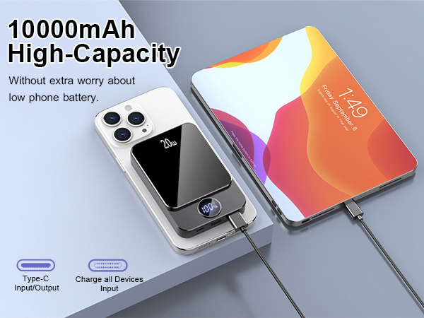 10000mAh High-Capacity