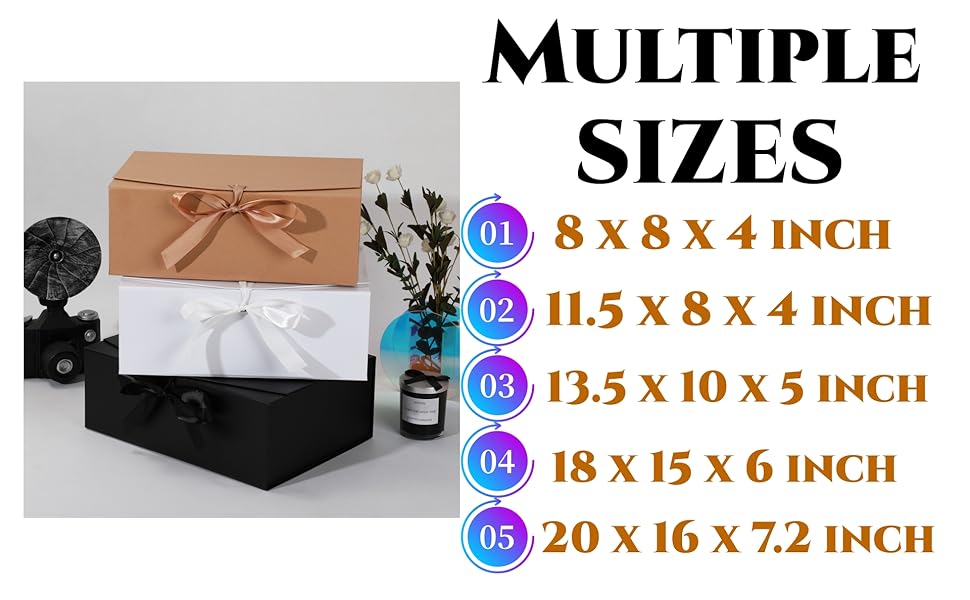 sizes