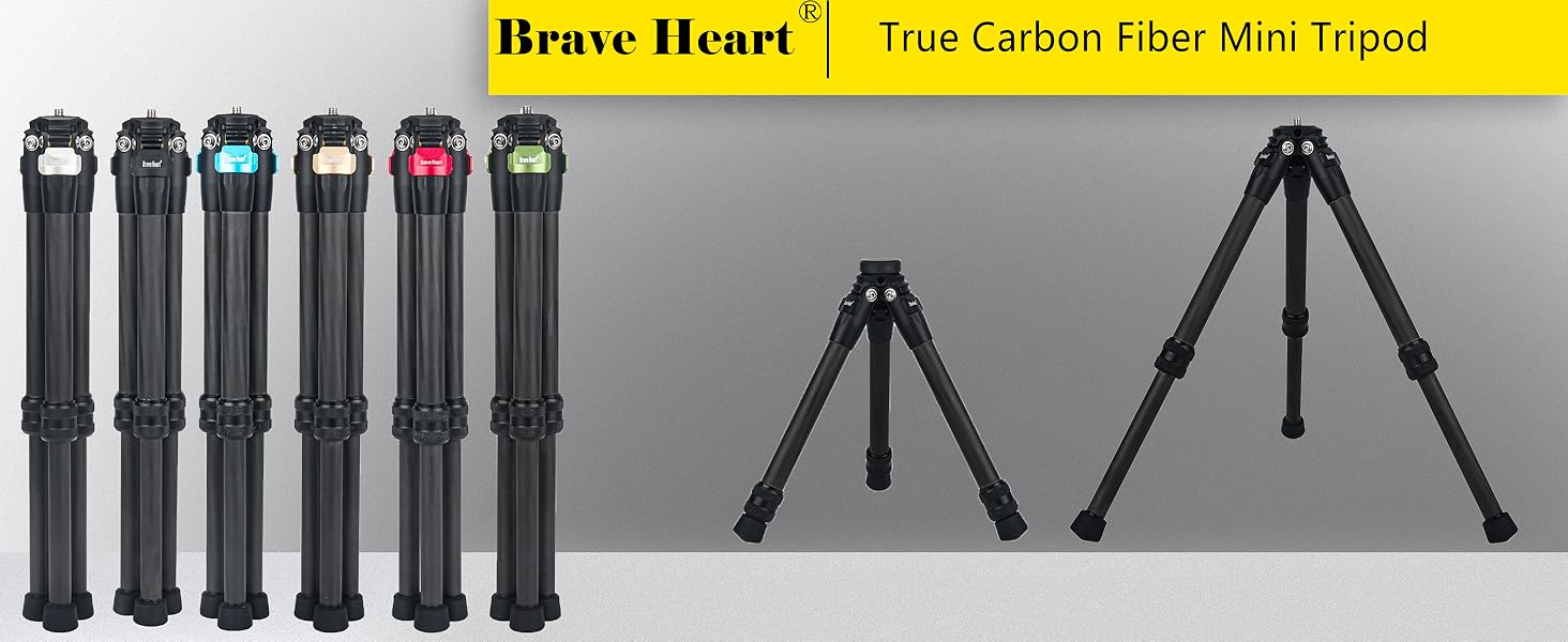 mini carbon fiber tripod