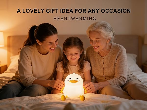 Gentle Silicone Night Light for Kids