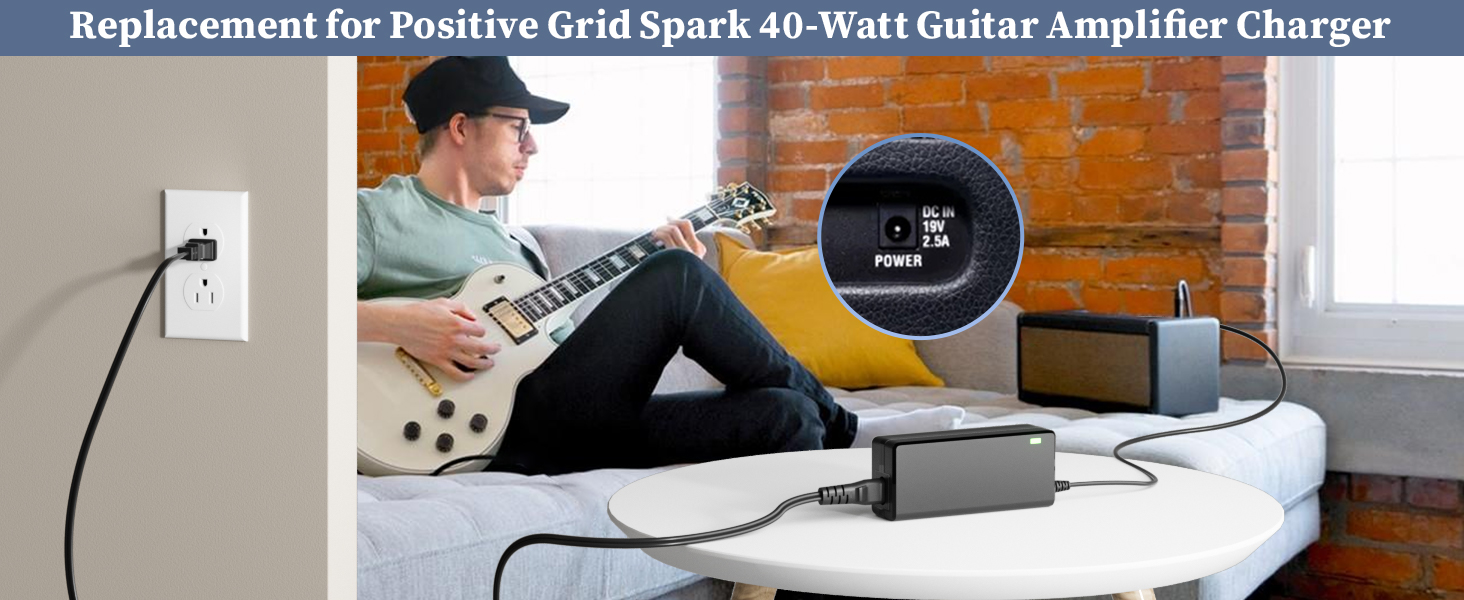 charger for PositiveGrid Moso