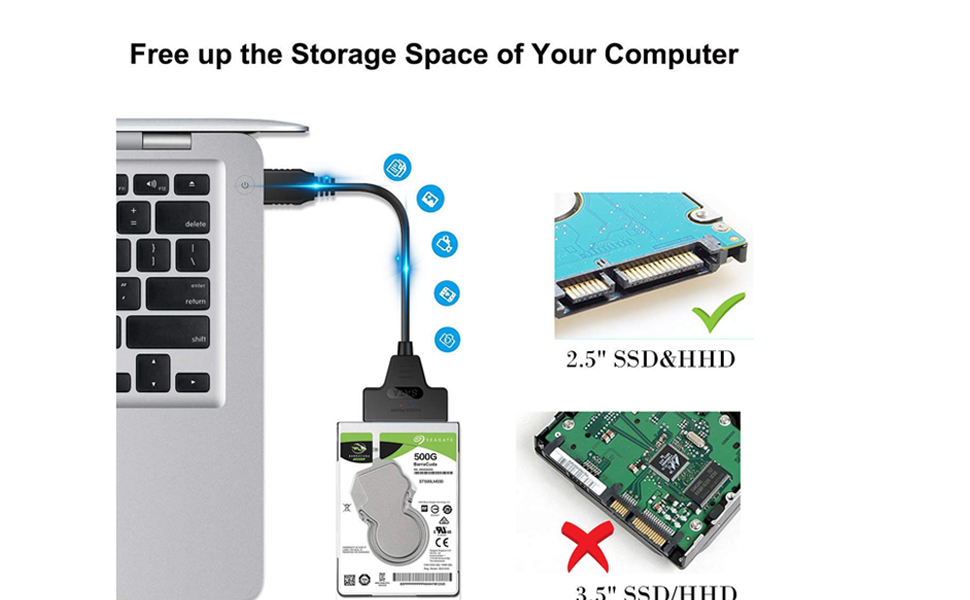 External Hard Drive Converter 
