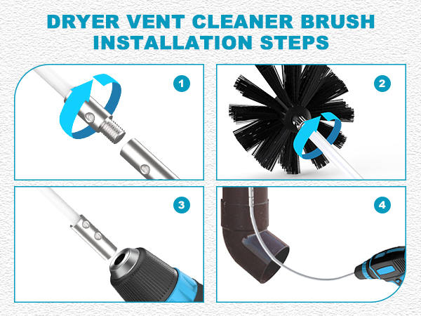 dryer vent cleaner kit