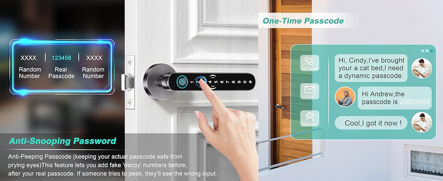 biometric door locks bedroom
